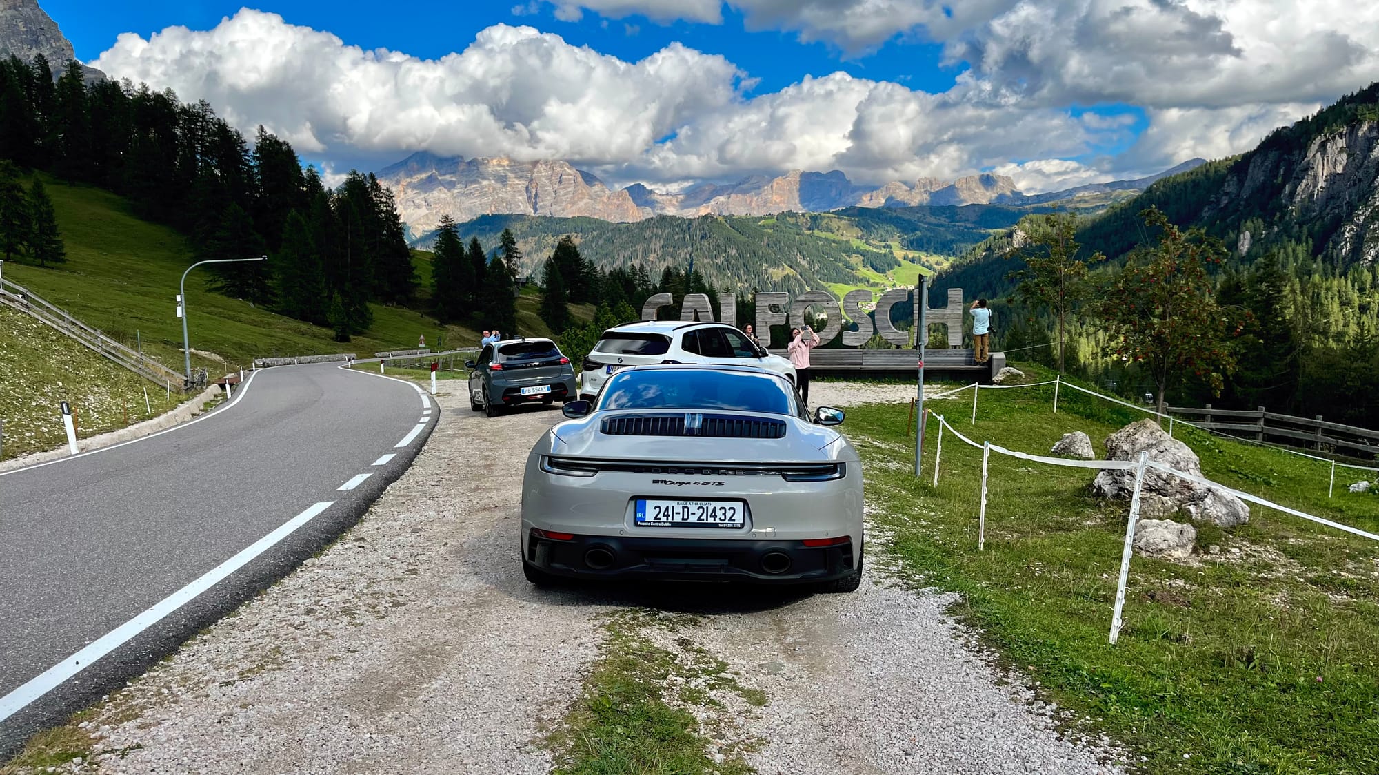 Stopping on Sella Pass