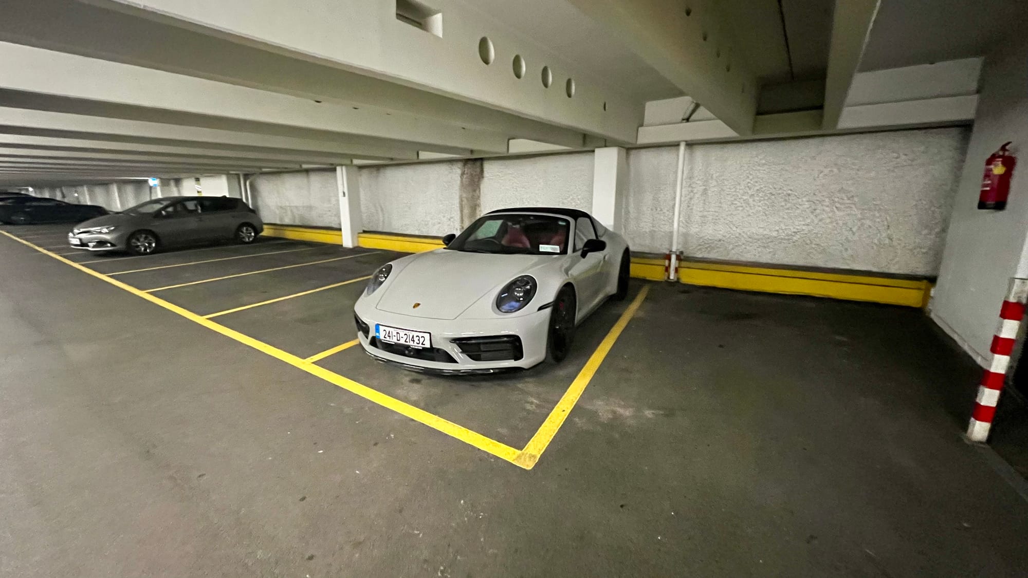 Parked up underground