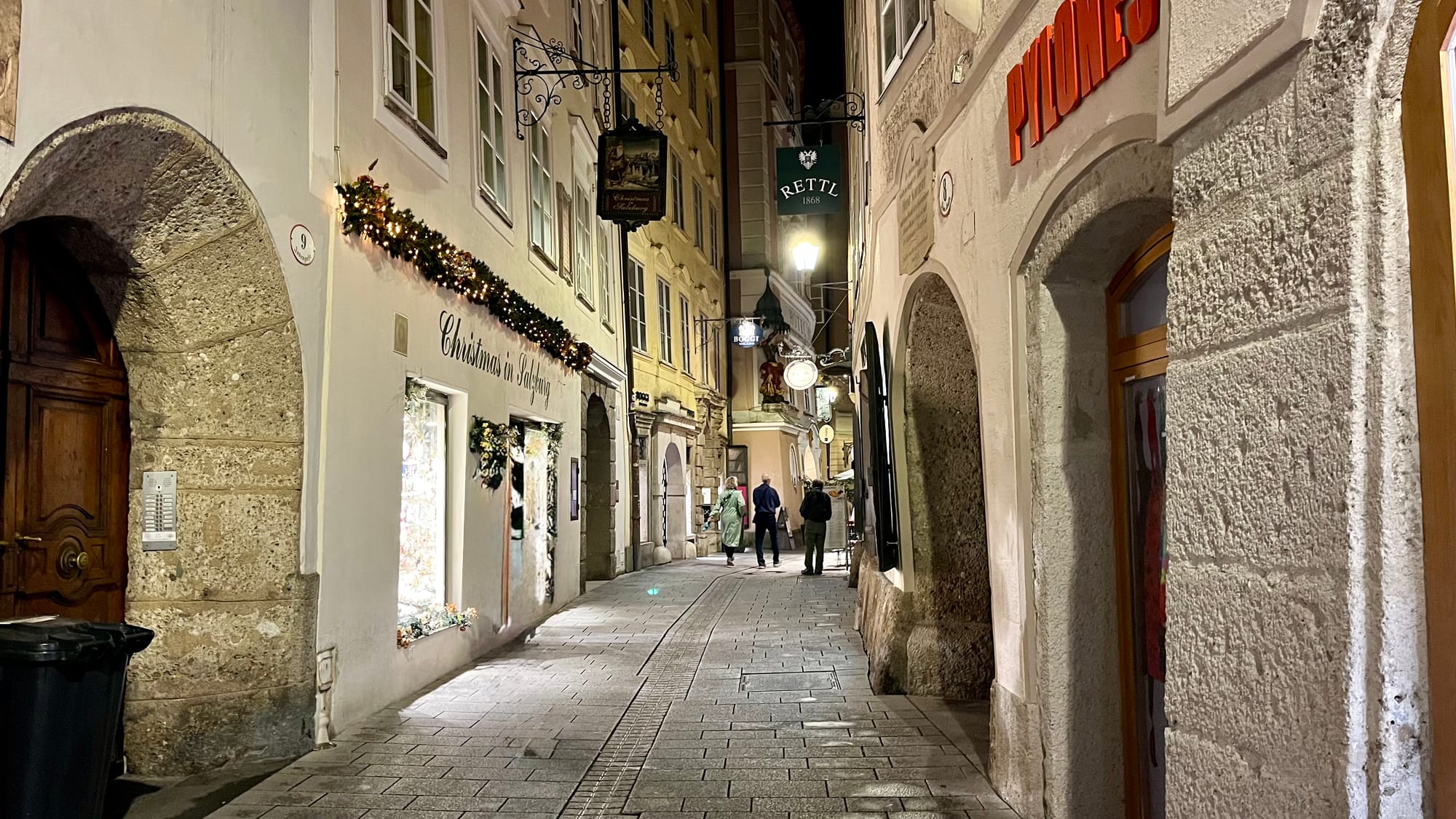 Salzburg in the evening