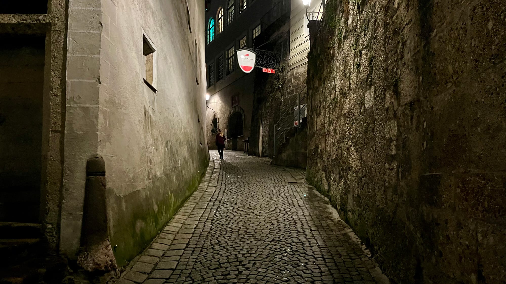 Salzburg in the evening