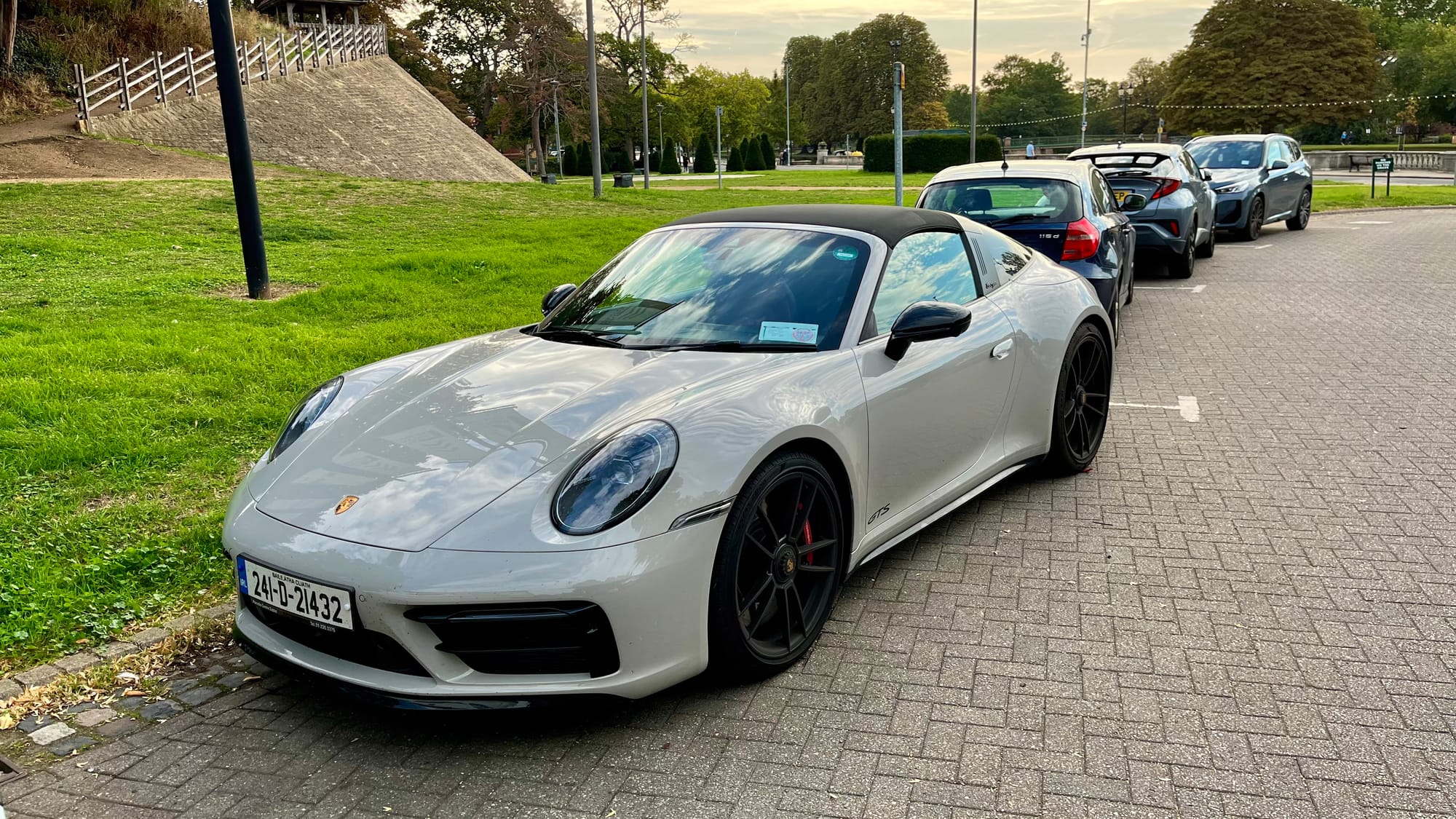 Parked up at our hotel for the next two days