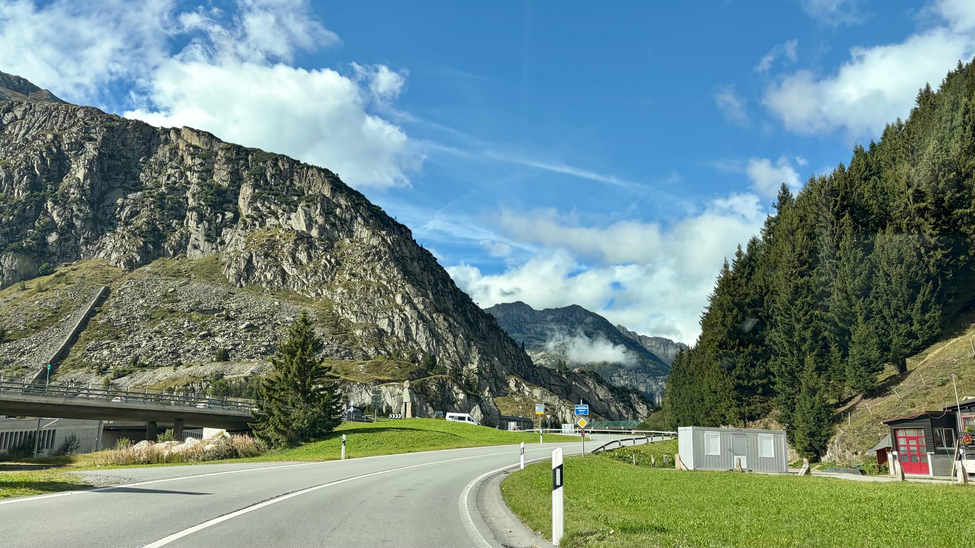 Leaving Andermatt