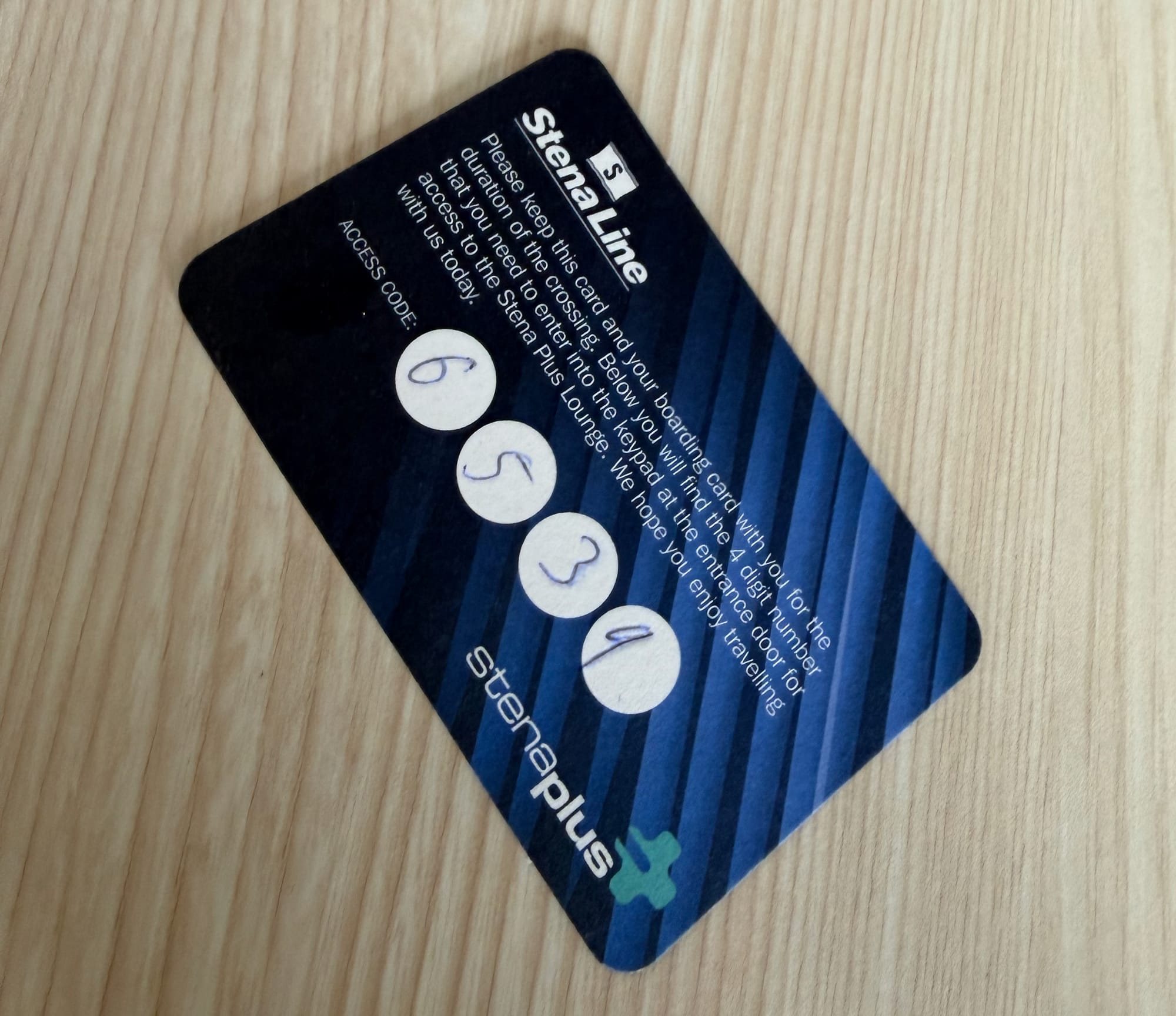 Stena Plus Lounge Card