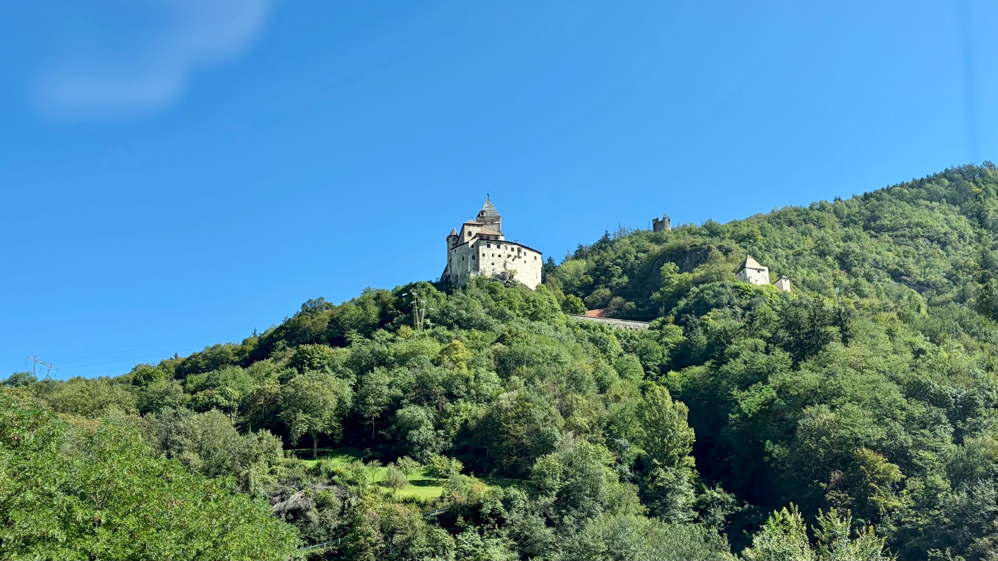 Ancient buildings on the hills