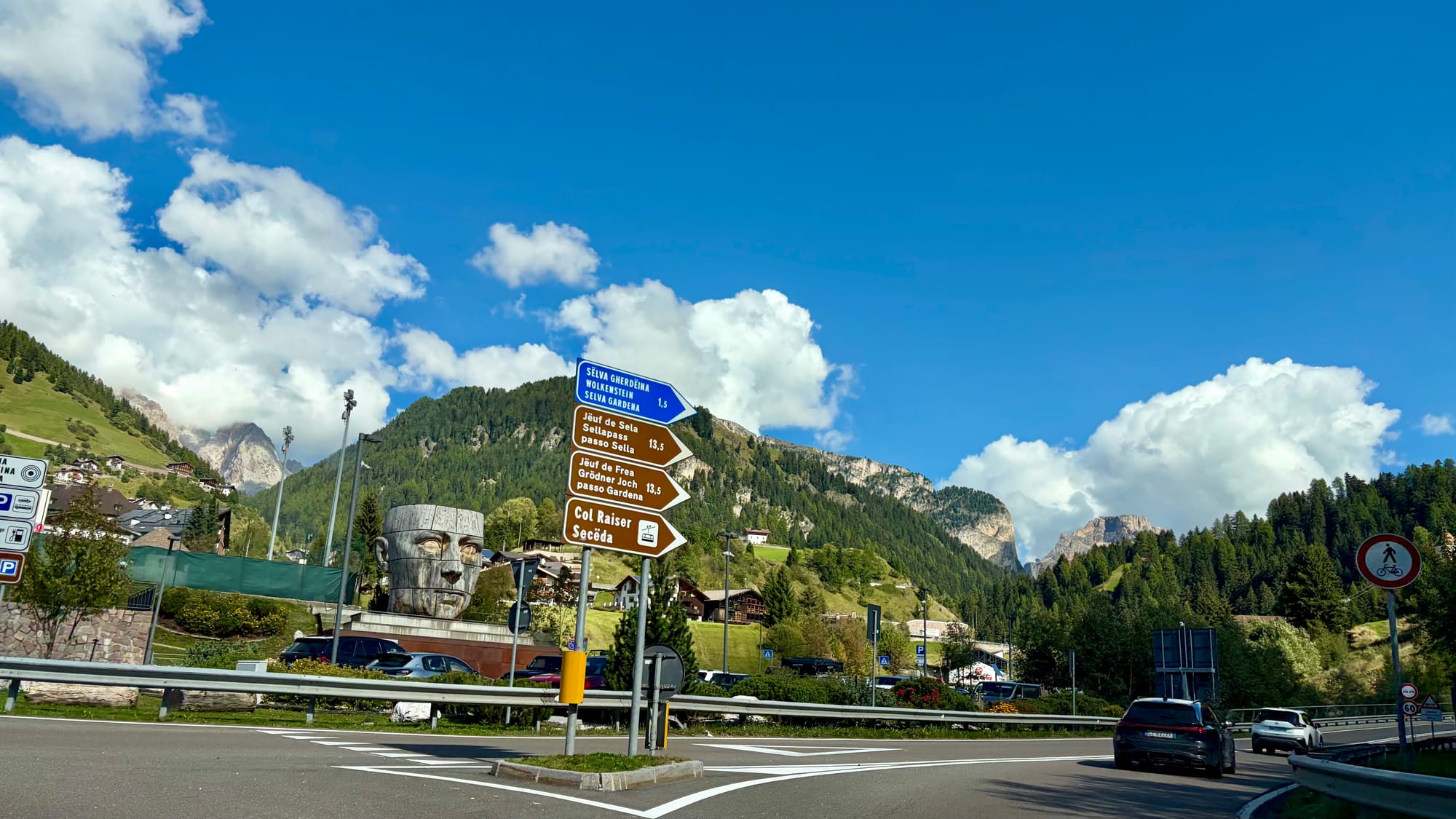 Approaching Val Gardena