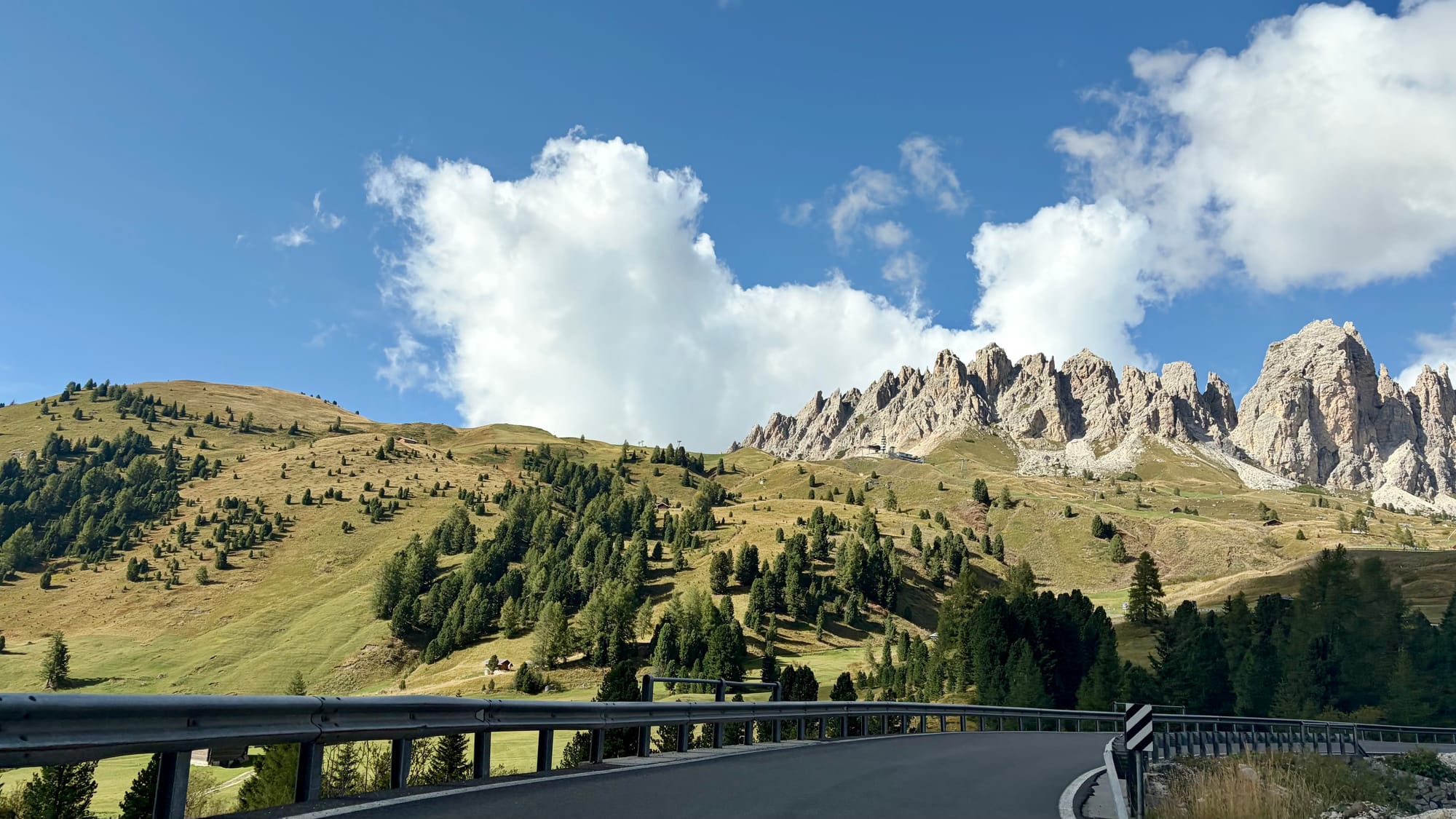 Driving Sella Pass
