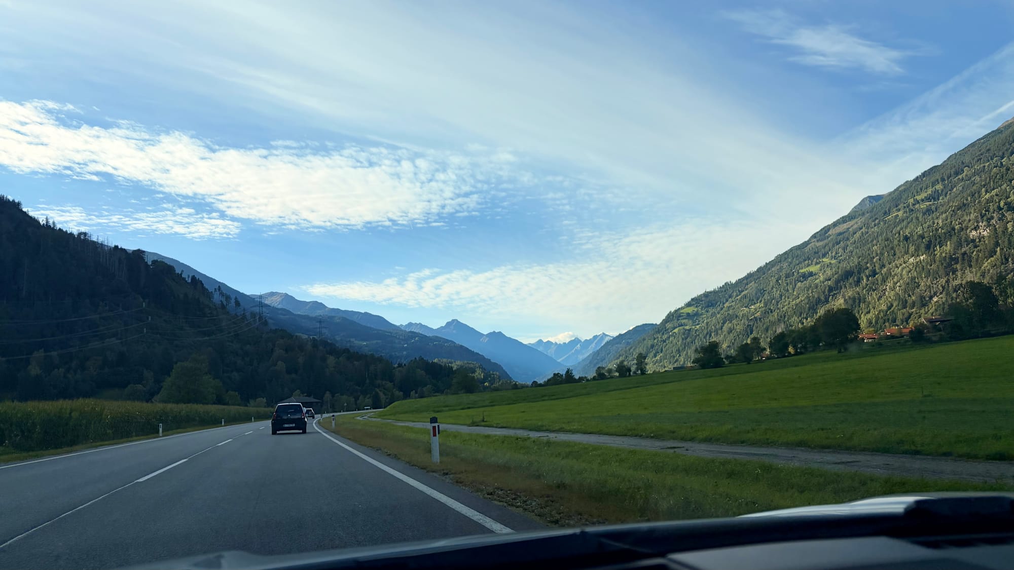 Driving into Austria