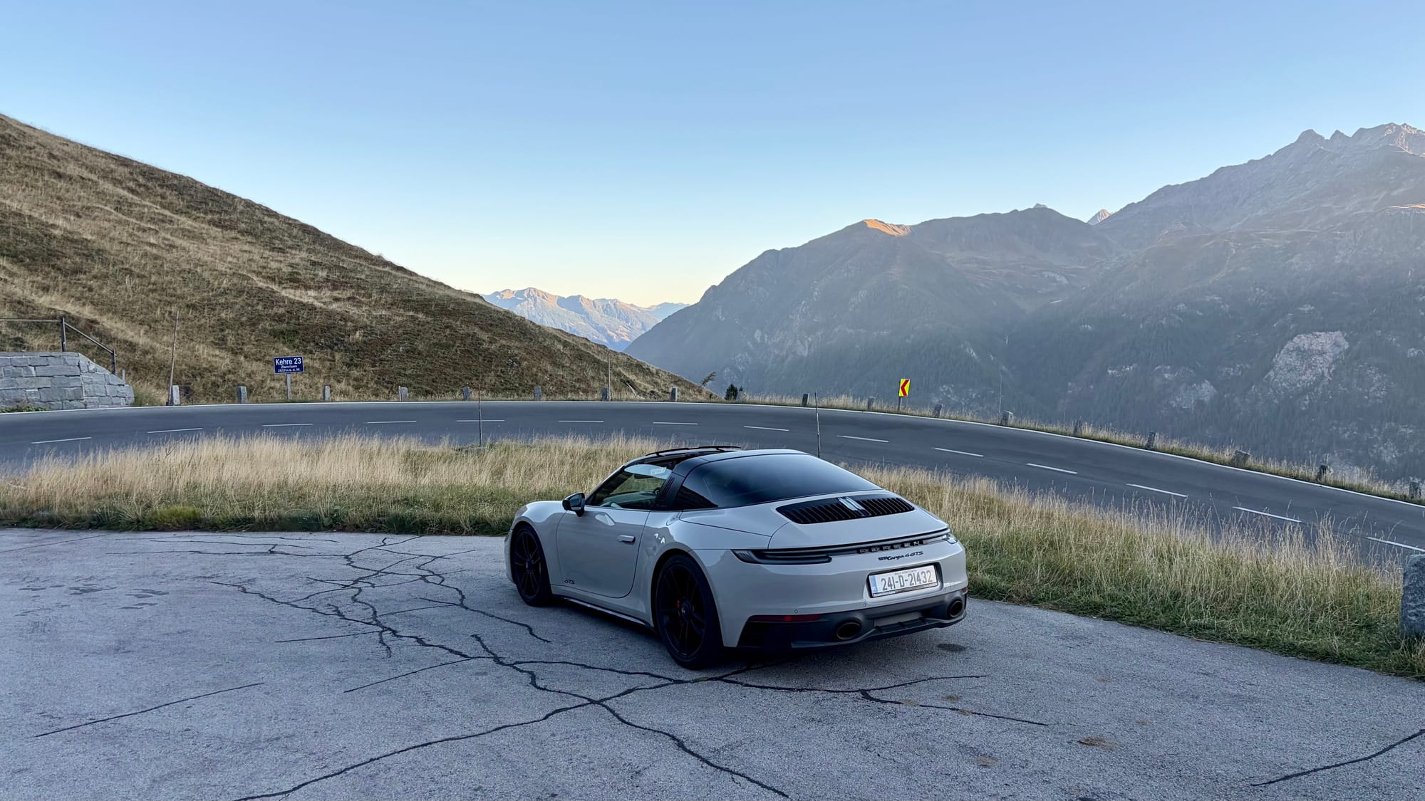 Parked up on the Grossglockner