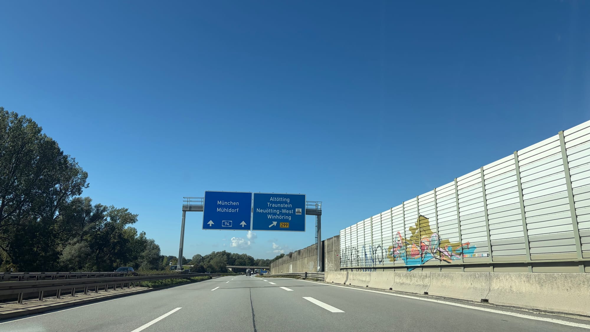 On the Germany Autobahn