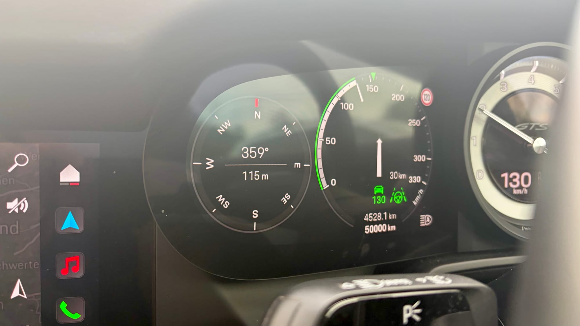 Our 911 Targa has reached 50,000 km