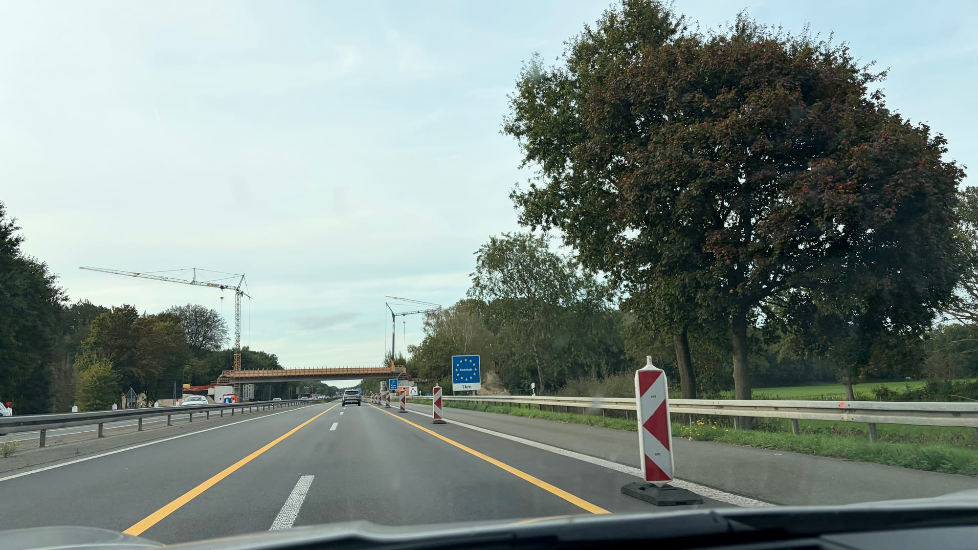 Crossing into the Netherlands