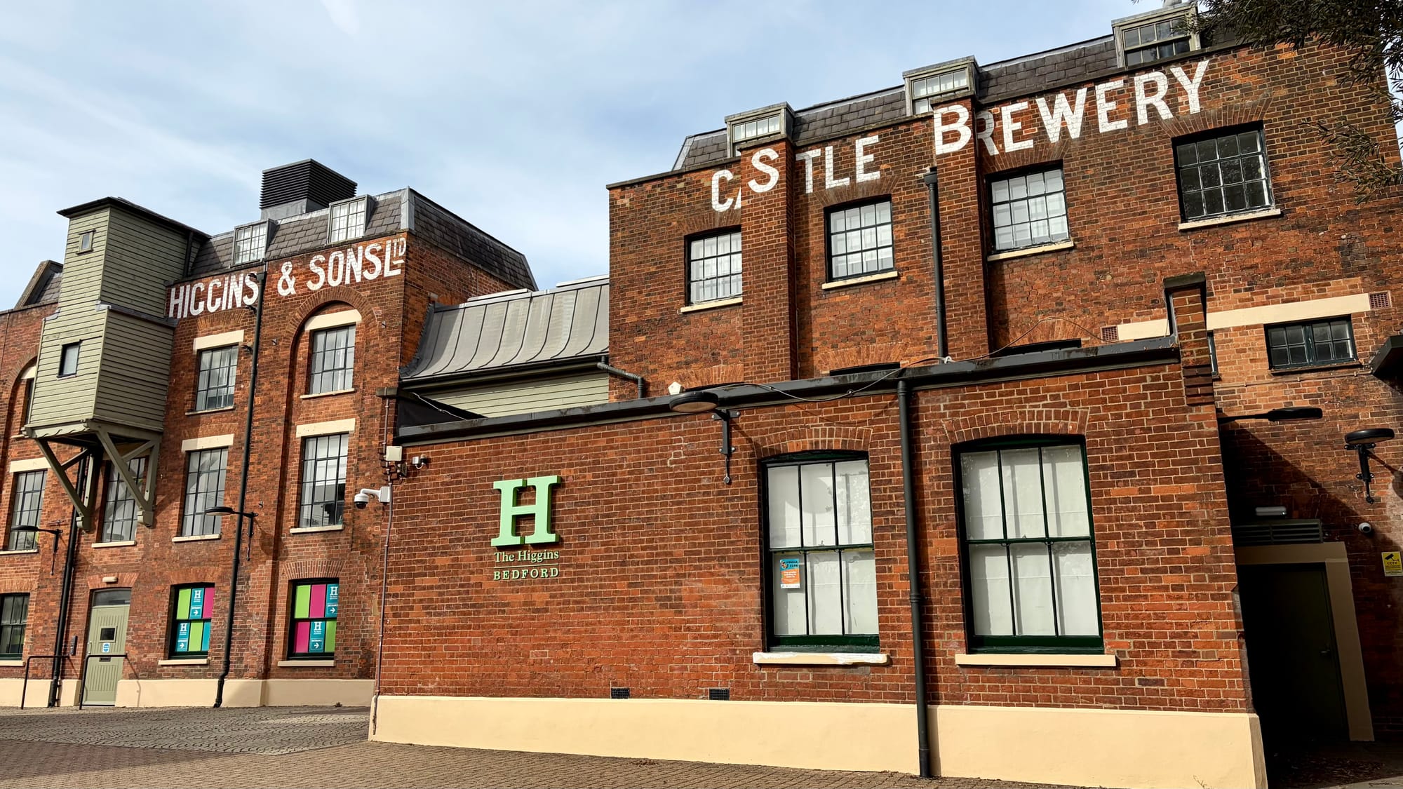 Old brewery in Bedford