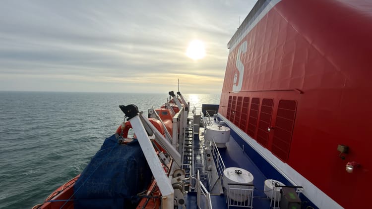 Crossing the Irish Sea